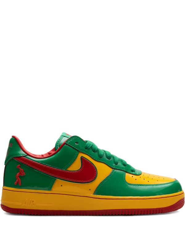 Nike x Lil Yachty Concrete Boys Air Force 1 Low "Lucky Green/Mystic Red"