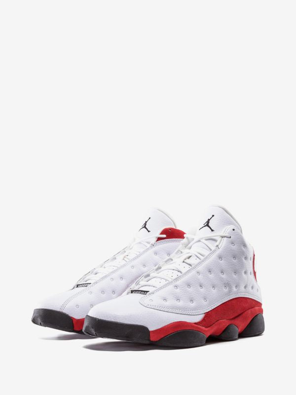 Air Jordan 13 Retro Shoes - White/True Red/Black