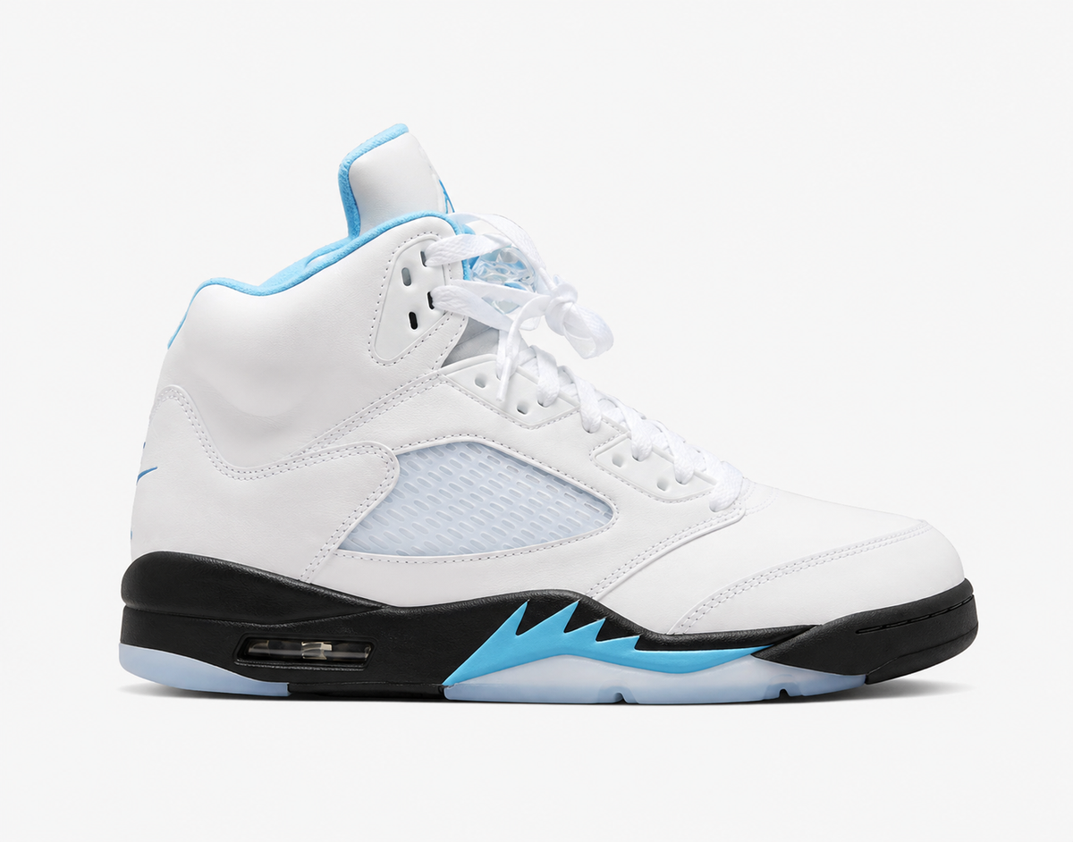 Jordan 5 dark powder blue