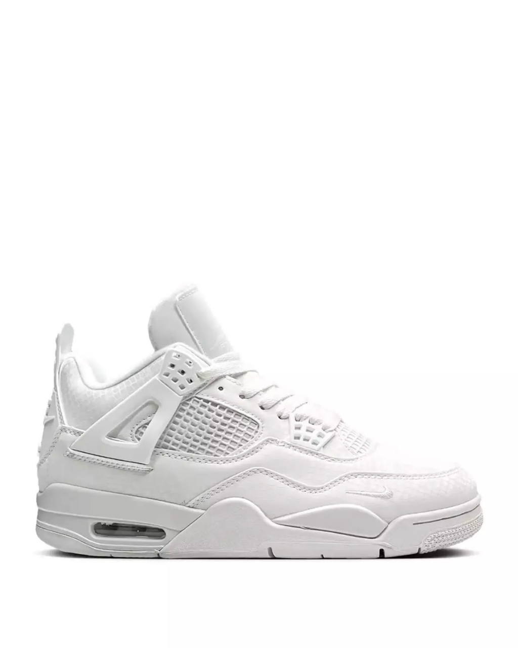 Nigel Sylvester x AJ 4 White Mamba Shoes Sneakers