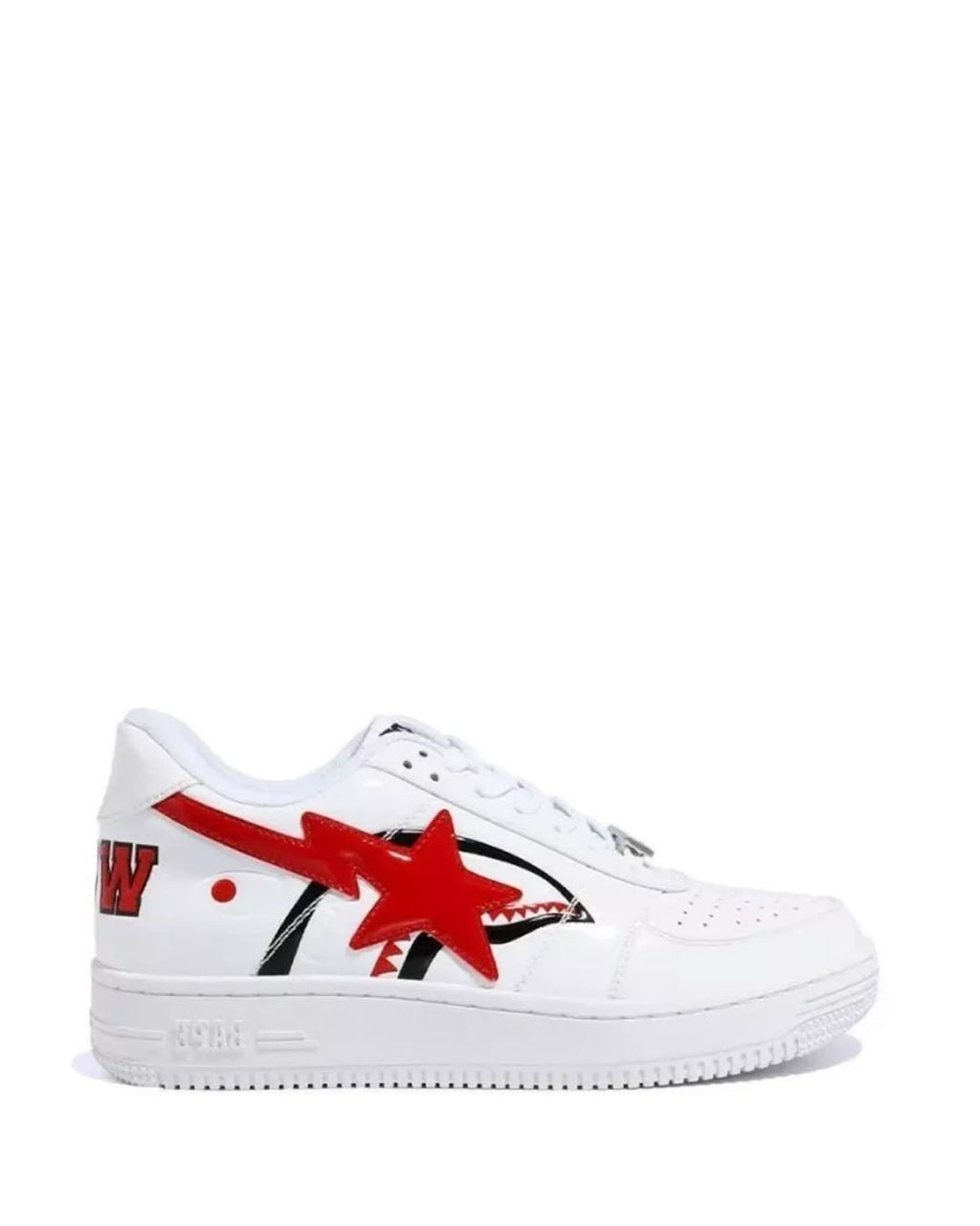 BAPE A BATHING APE Bape Sta Low Shark White