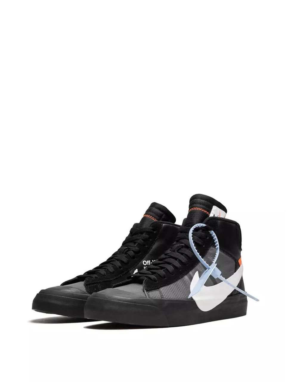 Nike X Off-White The 10: Blazer Mid "Grim Reaper" Sneakers | Black