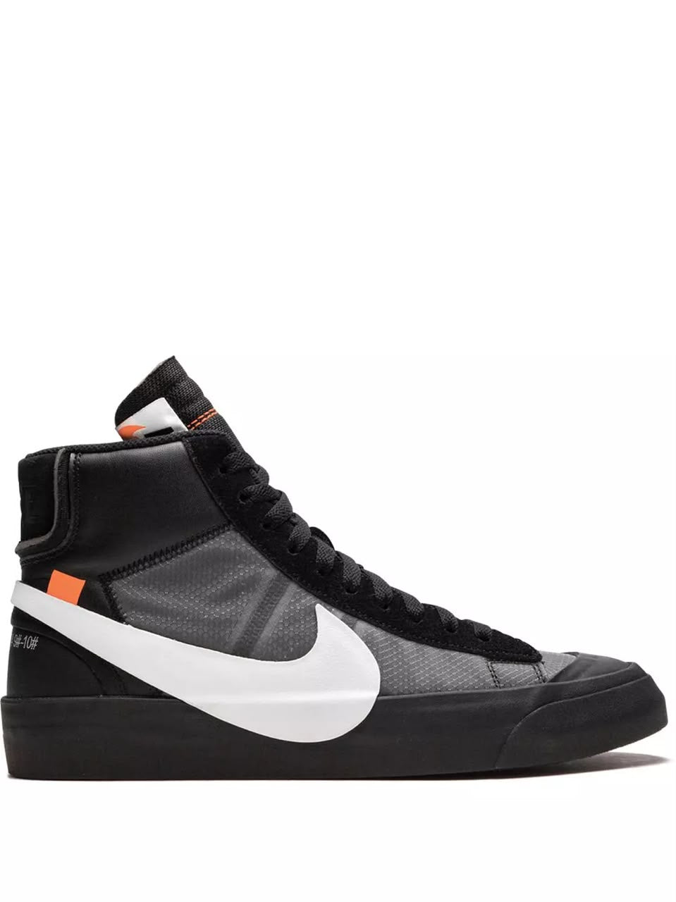 Nike X Off-White The 10: Blazer Mid "Grim Reaper" Sneakers | Black