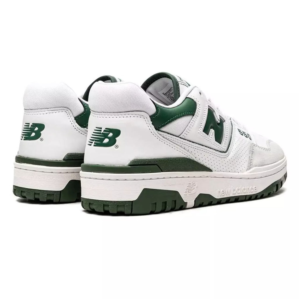 New Balance 550 "White/Team Forest Green" Sneakers