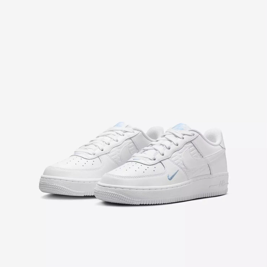 Nike Air Force 1 GS 'White Light Armoury Blue'