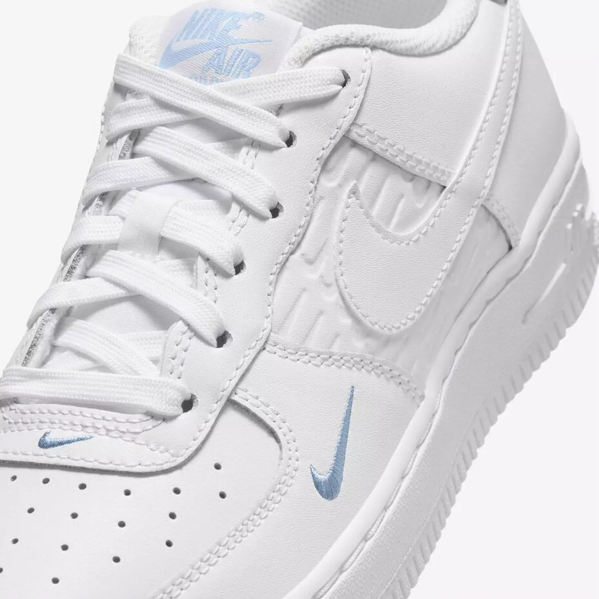 Nike Air Force 1 GS 'White Light Armoury Blue'