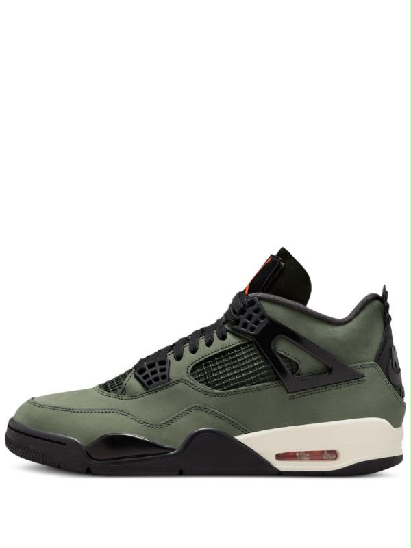 Air Jordan 4 x UNDEFEATED 'Deep Green and Clementine'